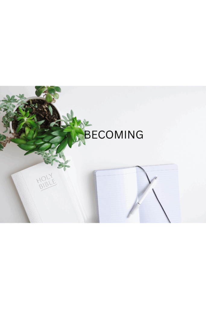 Quiet moment of becoming her before the ring-journaling and praying.