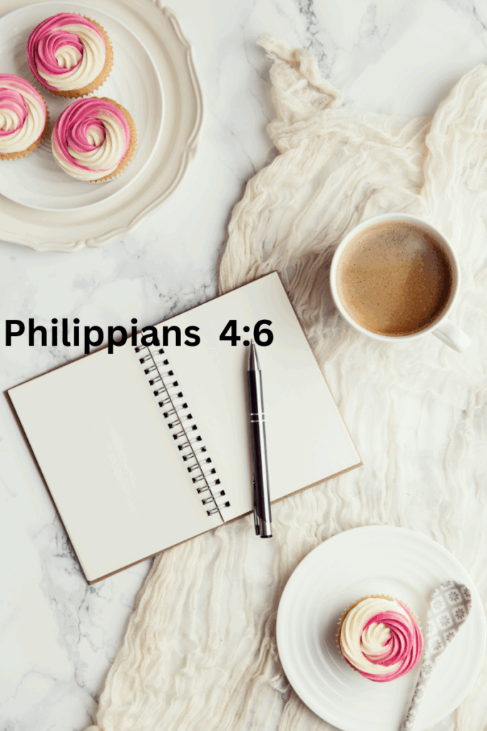 Bible verse on praying in faith while waiting for marriage; Journal open to prayer prompt